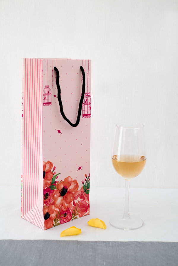 Bird Cage Wine Bag