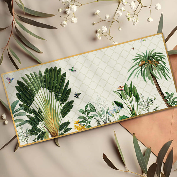 Tropical Jungle White Envelopes